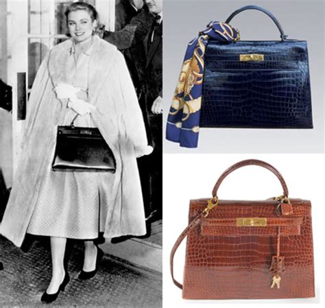 grace kelly photo with hermes bag|vintage Hermes kelly handbag.